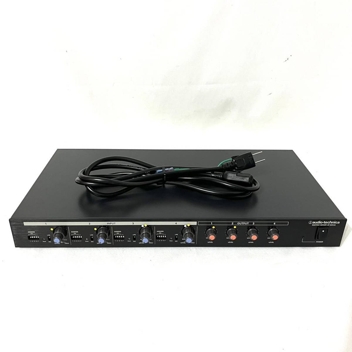 AT-MX44 4chマトリクスミキサー AT-MX44 1個 audio-technica 通販 【高