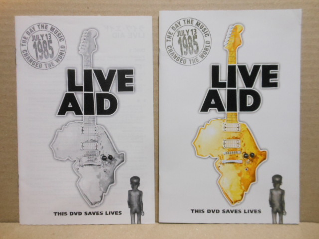 DVD4枚組 ライヴ エイド LIVE AID AID LIVE Live Bob 初回生産限定
