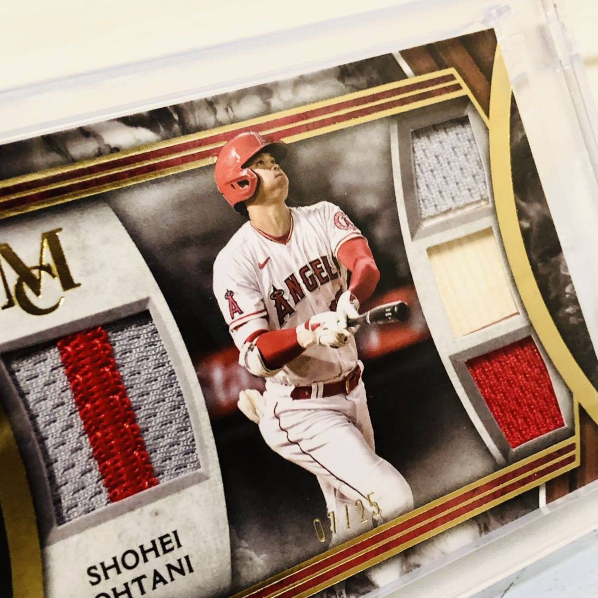 大谷翔平MLB 2023 TOPPS MUSEUM ジャージカード
