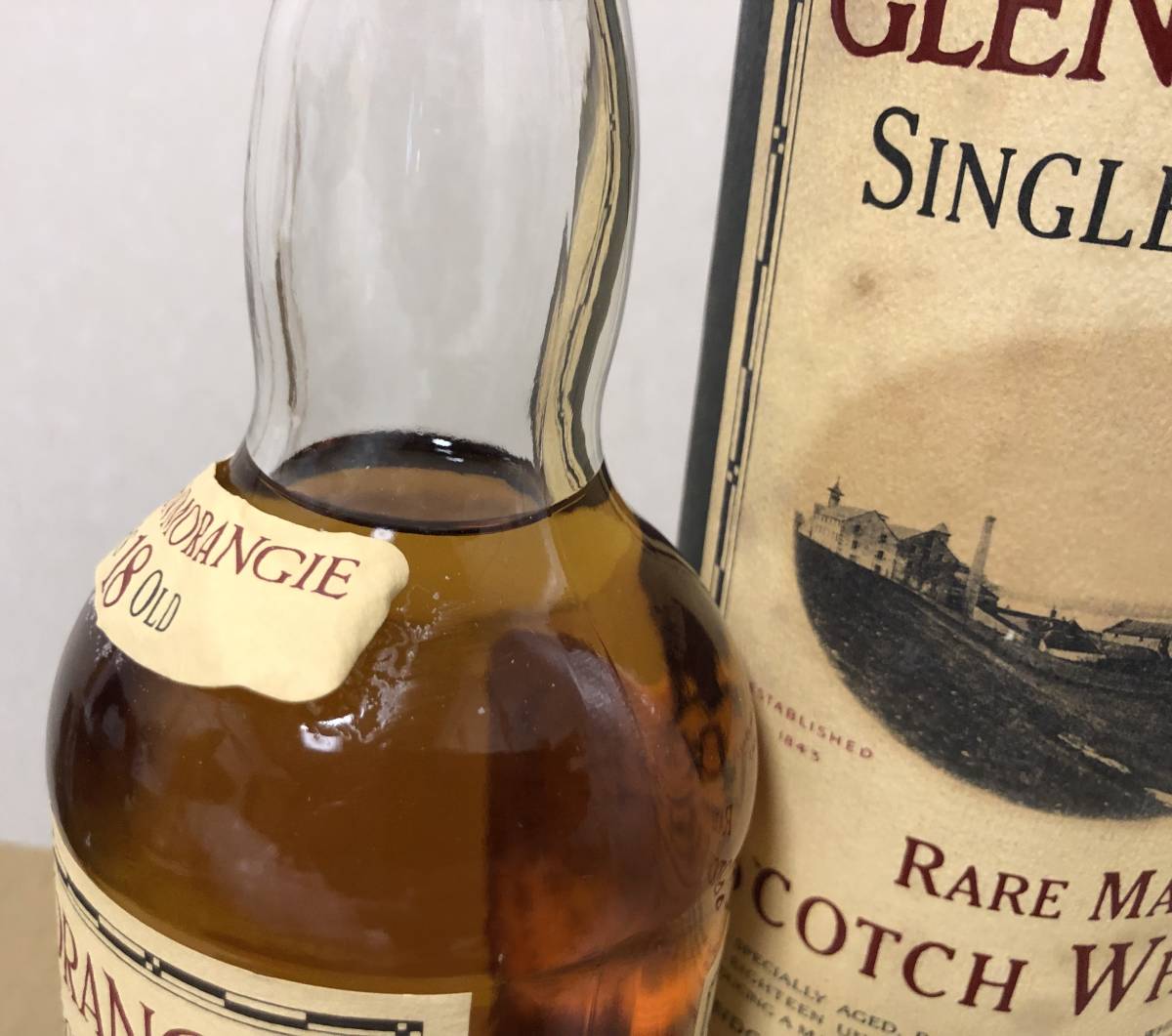 古酒⁄未開栓グレンモーレンジ 18年 旧ボトル レアモルト 750ml