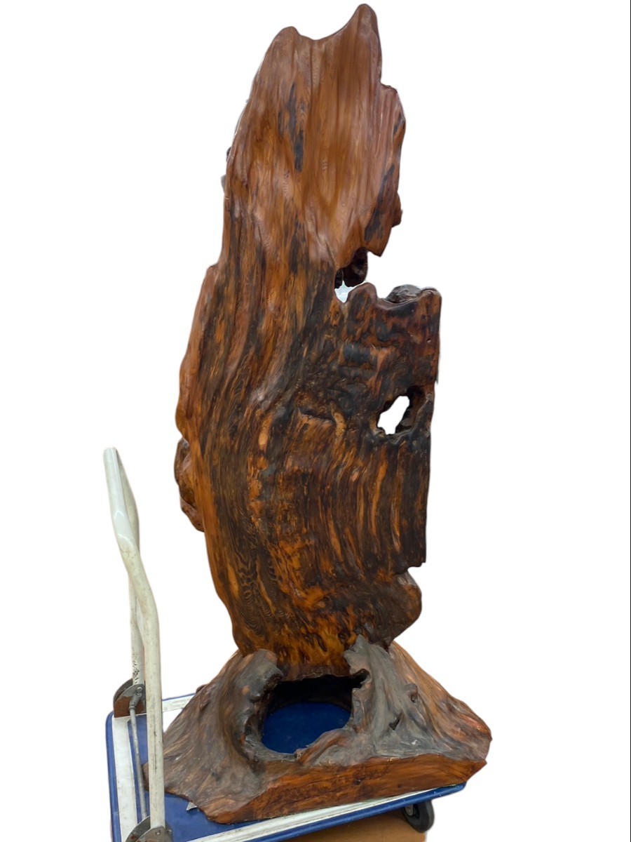 屋久杉の衝立 希少 無垢 穴あき 世界遺産 埼♪ 希少 特大 高さ