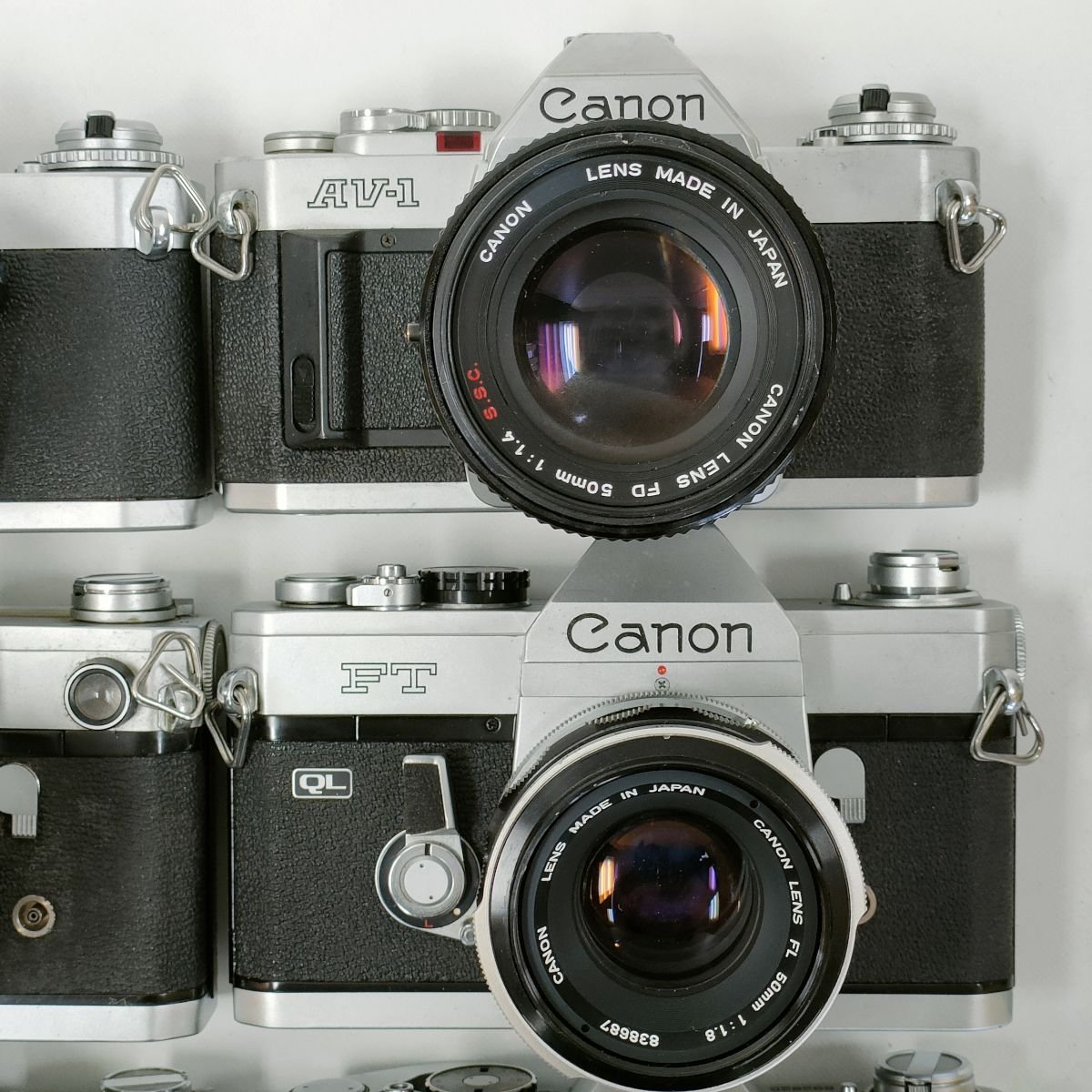 キャノン Canon FTb シルバー & FD 50mm F1.4 #28 CANON FTb ， FT
