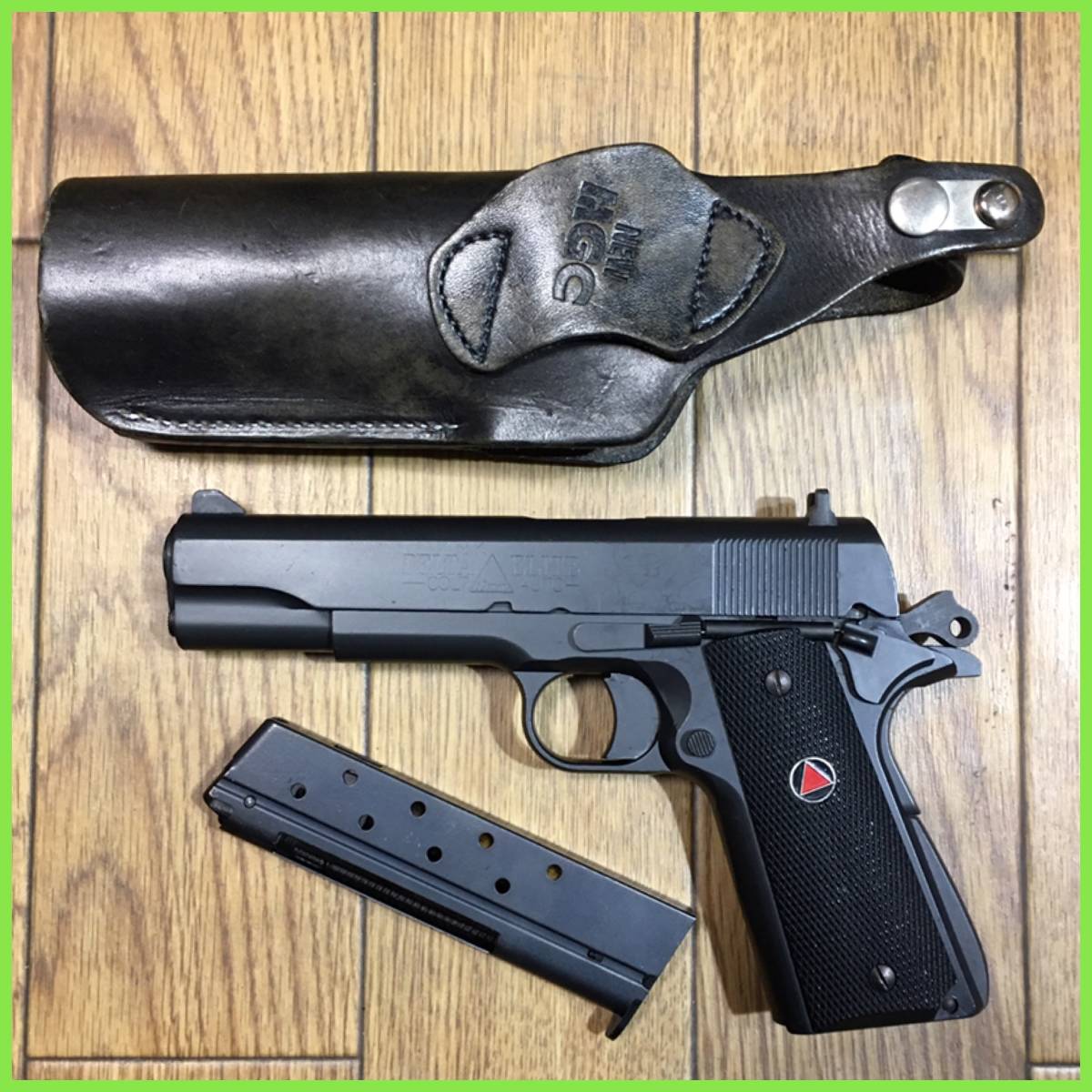 絶版. MGC. M1911 デルタエリート. 固定スライドガスガン 保管 状態