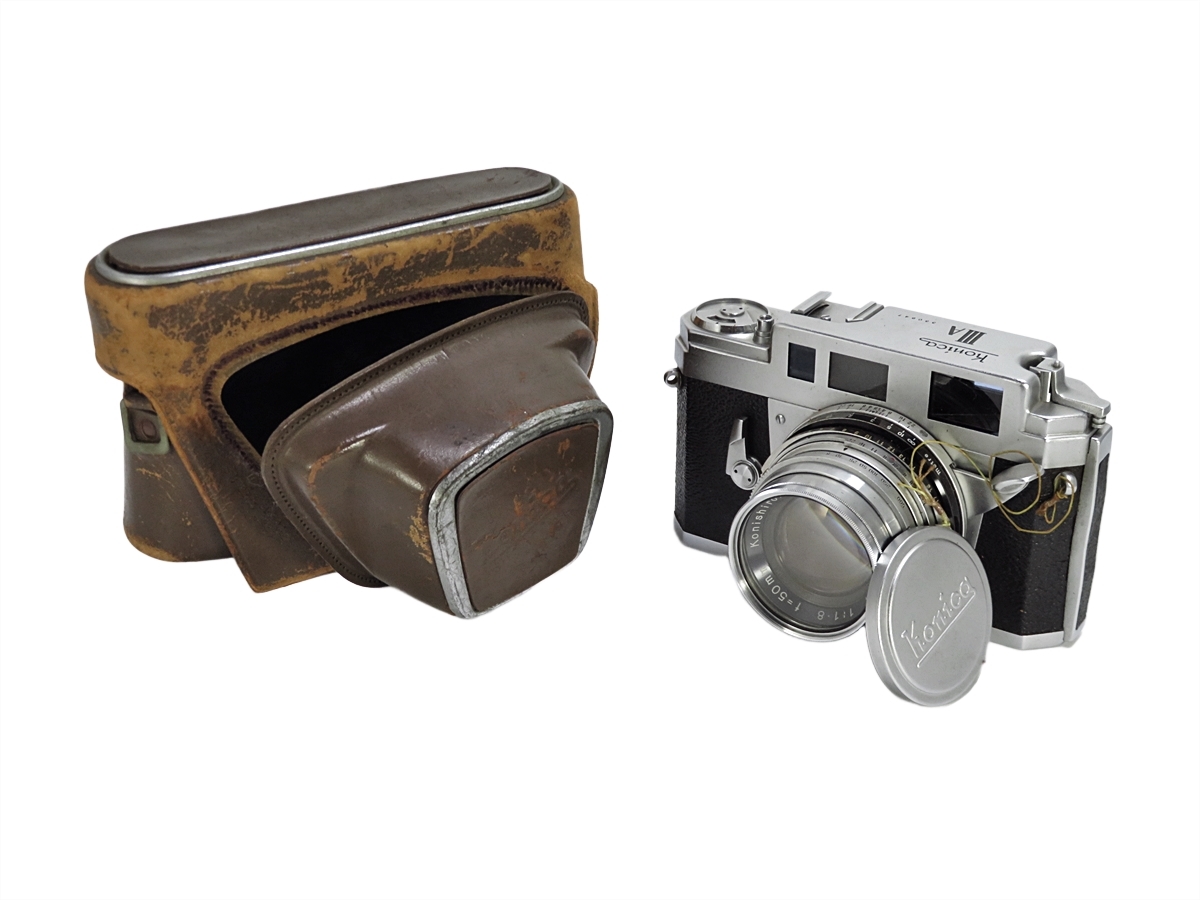 Konica ⅢA コニカ3A Konica IIIA 3A Konishiroku Hexanon 1:1.8 f