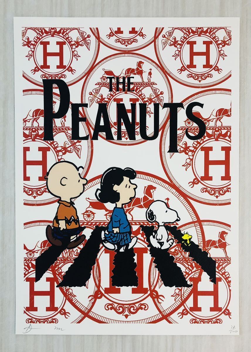 DEATH NYC【数量限定】限定アートポスター PEANUTS スヌーピー SNOOPY