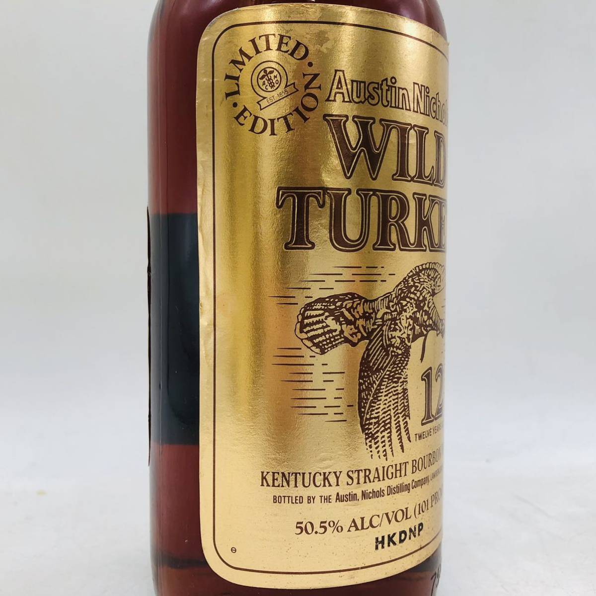 未開栓】ワイルドターキー リミテッドエディション 12年 ゴールド