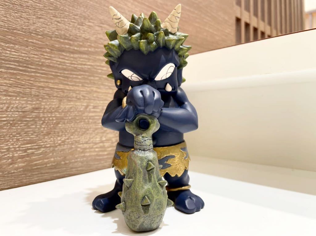 瀧下和之 限定 フィギュア 鬼 体育座り 黒鬼 桃太郎 290体