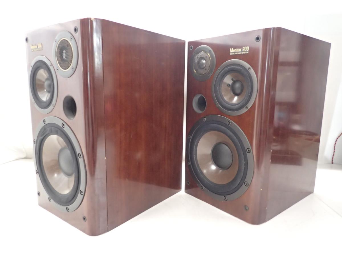 高額買取実施中!!】ONKYO オンキョー 3WAYスピーカー Monitor 900 ペア ▽