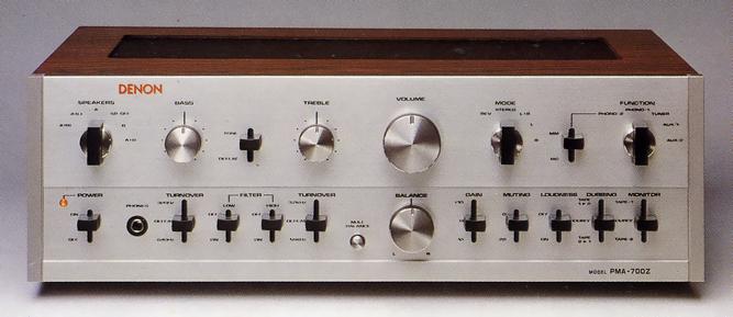 DENON PMA-700Z Specifications Denon / Den On
