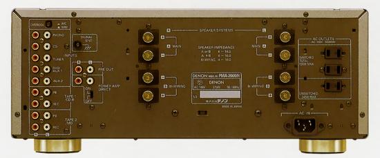 DENON PMA-2000IVの仕様 デノン/デンオン