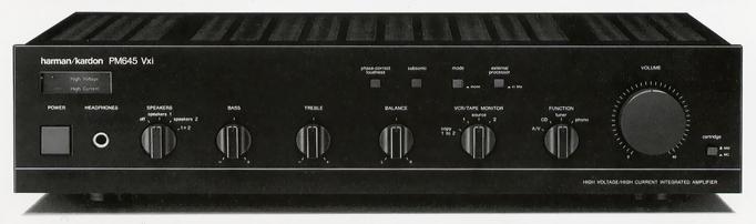 harman/kardon PM645Vxiの仕様 ハーマンカードン