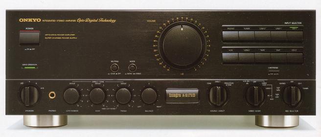 ONKYO Integra A-817XD インテグレーテッドステレオアンプ ONKYO