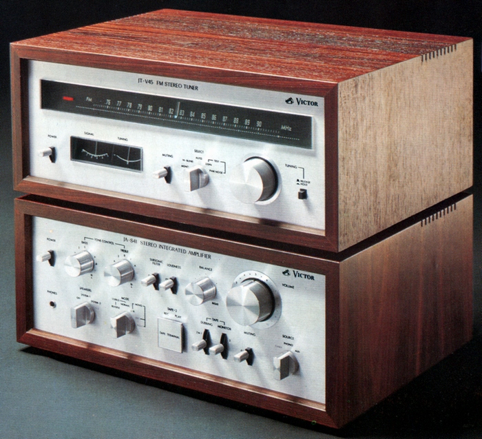 ☆ビクター VICTOR JT-V75 FM/AMチューナー。￥47,800良好 VICTOR JT