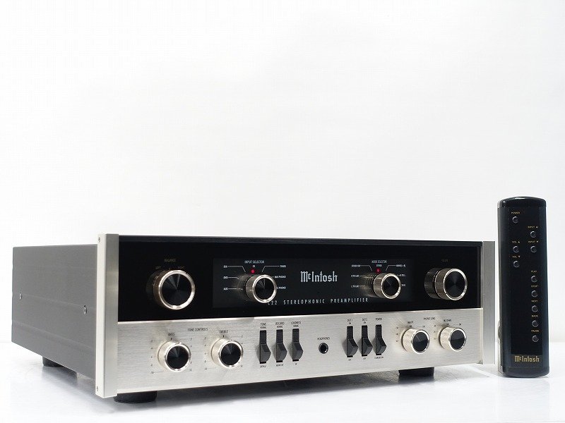 真空管 プリアンプ マッキントッシュC-22 初期数限定復刻品 McIntosh