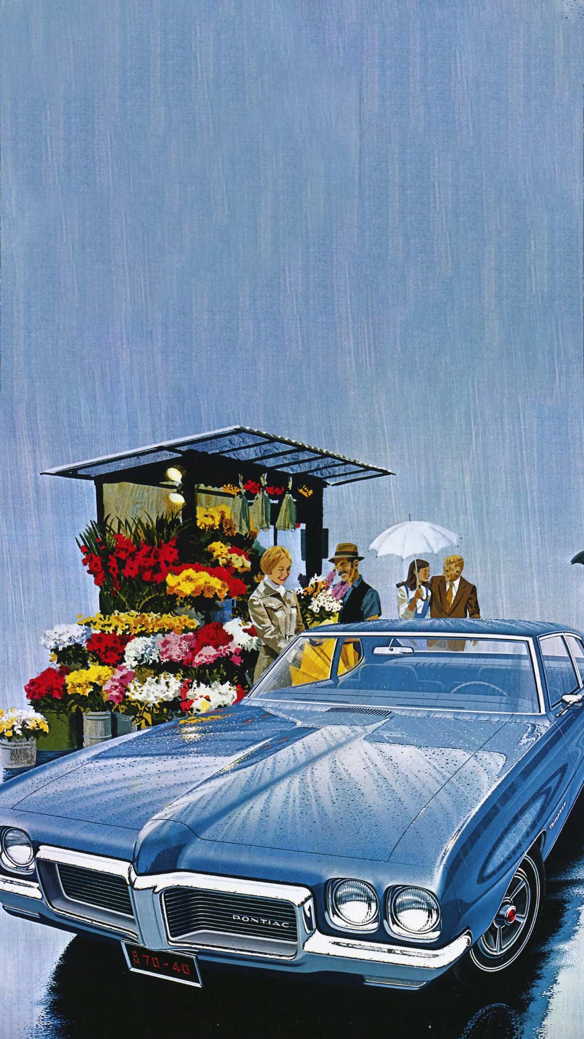 絵画 BOW COVER ILLUSTRATIONS CAR MAGAZINE 絵画 BOW COVER