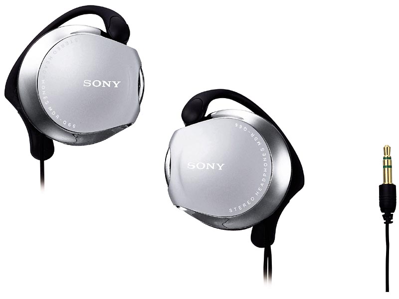 ソニー、ネックとプラグの「ダブル巻取りコード」耳掛けヘッドフォン