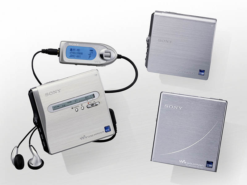 SONY MDウォークマン HiMD NetMD MZ-NH1 動作品 SONY MDウォークマン