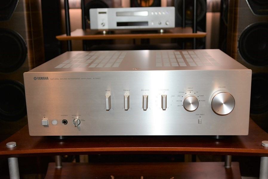 SOLD OUT 中古品 YAMAHA A-S301 シルバー ステレオプリメインアンプ