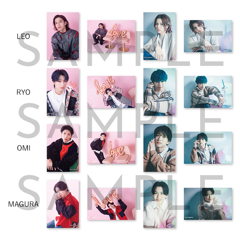 Hi!Superb VD&WD2023 個人ブロマイド（4枚組） | LOVE&ART SHOP