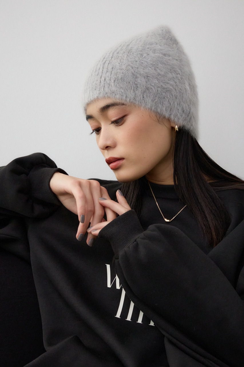 シャギーニットビーニー｜WOMEN｜250HAC56-516K｜AZUL BY MOUSSY