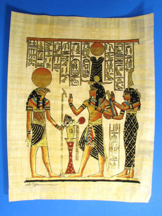 パピルス絵画 エジプトお土産