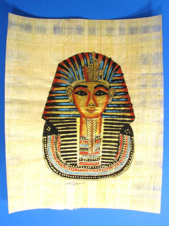 エジプト パピルス 100年以上前のビンテージ品 土産 エジプト展