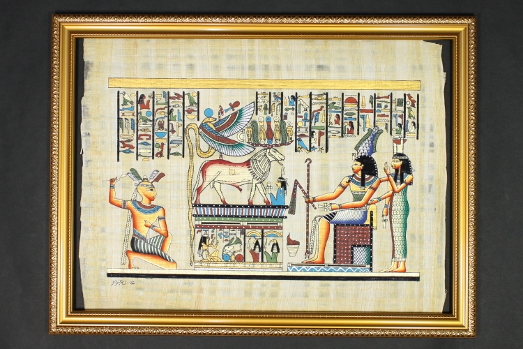 パピルス絵画 エジプト文明