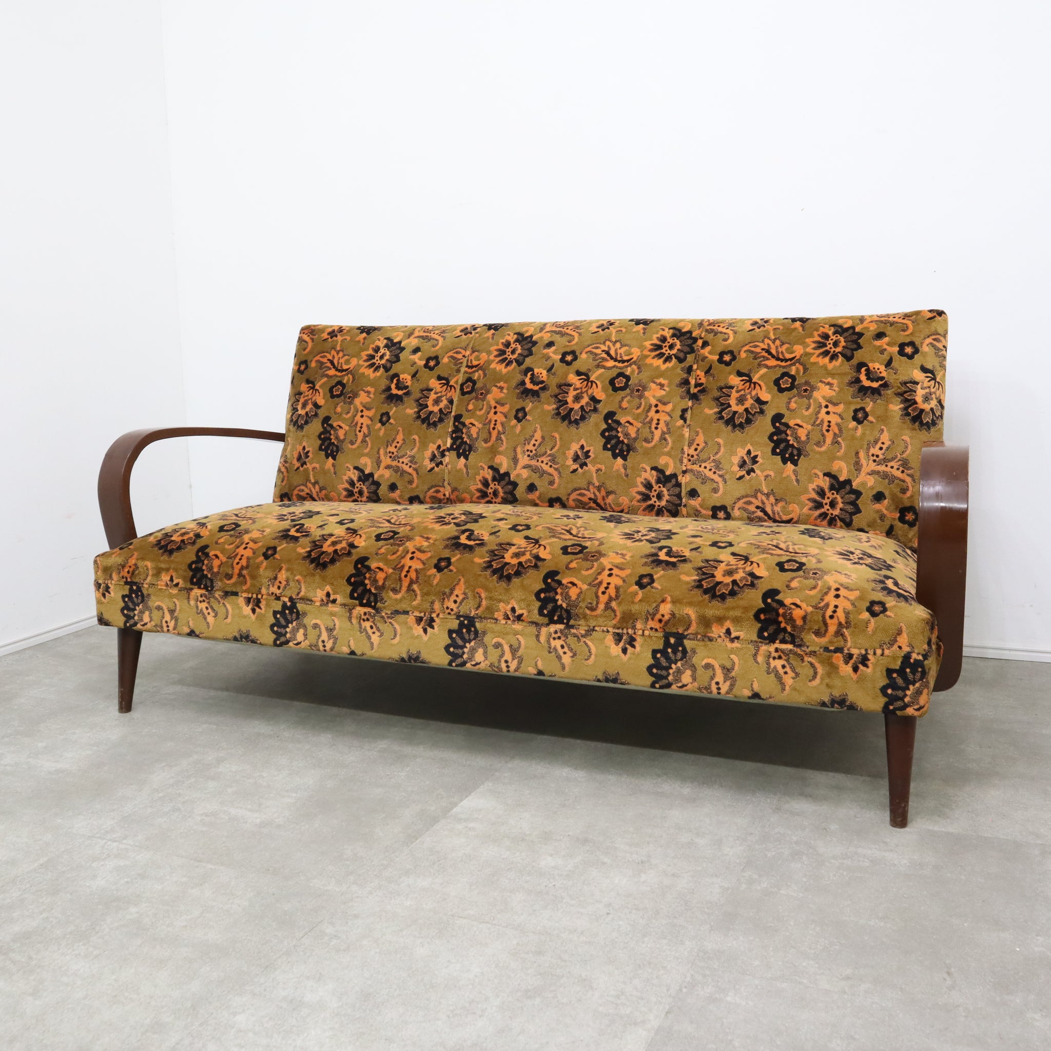 一人用ソファ、ソファ、ヴィンテージソファ、レトロソファ、昭和ソファ