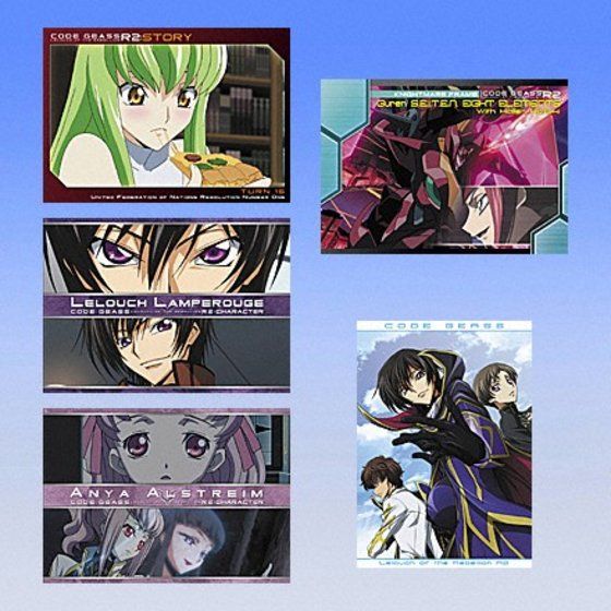 コードギアス反逆のルルーシュR2 1stTURN 全90種 まとめ カードダス