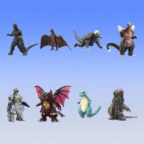 HGシリーズ ゴジラクロニクル 全種類コンプリート 新品未開封 HG