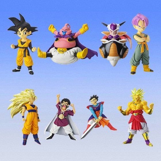 バンダイ ドラゴンボールZ07限界突破!!超サイヤ人3編 配送 HG 全7種