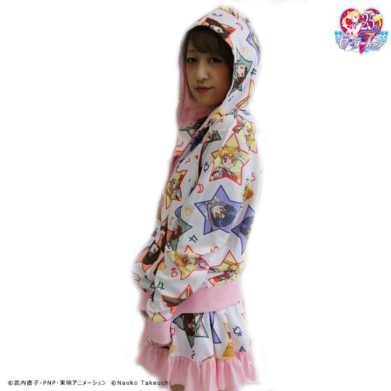 美少女戦士セーラームーン 総柄パーカー | 美少女戦士セーラームーン