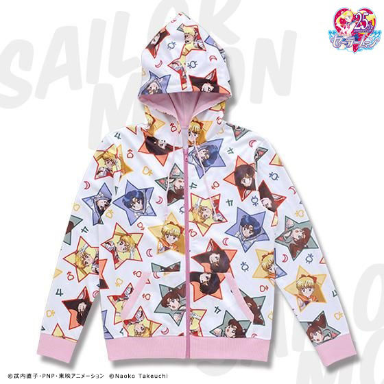 美少女戦士セーラームーン 総柄パーカー | 美少女戦士セーラームーン