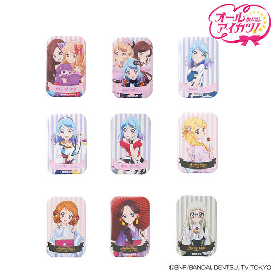 アイカツ 缶バッジ アクリル セット アイカツ 缶バッジ アクリル
