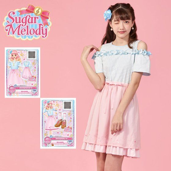 アイカツ！カード付】アイカツ！スタイル シュガーメロディ ピンク