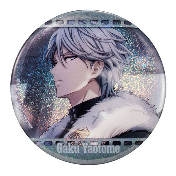 アイナナ 八乙女楽 カプ缶 缶バッジ BW ブラホワ アイナナ 八乙女楽