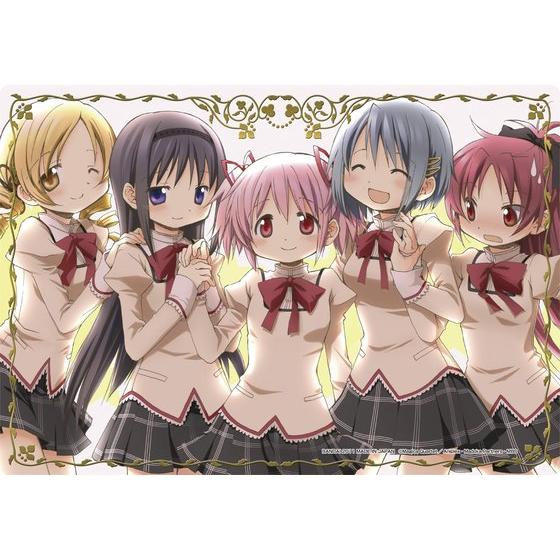 魔法少女まどか☆マギカ』の美麗イラスト満載！超豪華クリアプレート