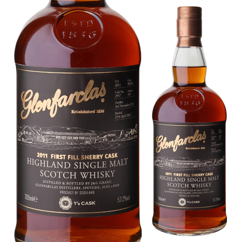 グレンファークラス 11年 2011 シェリー ホグスヘッド Y'sカスク 57.2