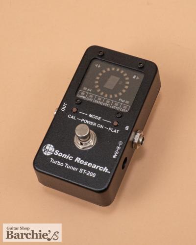 ギター Sonic Research Turbo Tuner ST-200 チューナー】SONIC