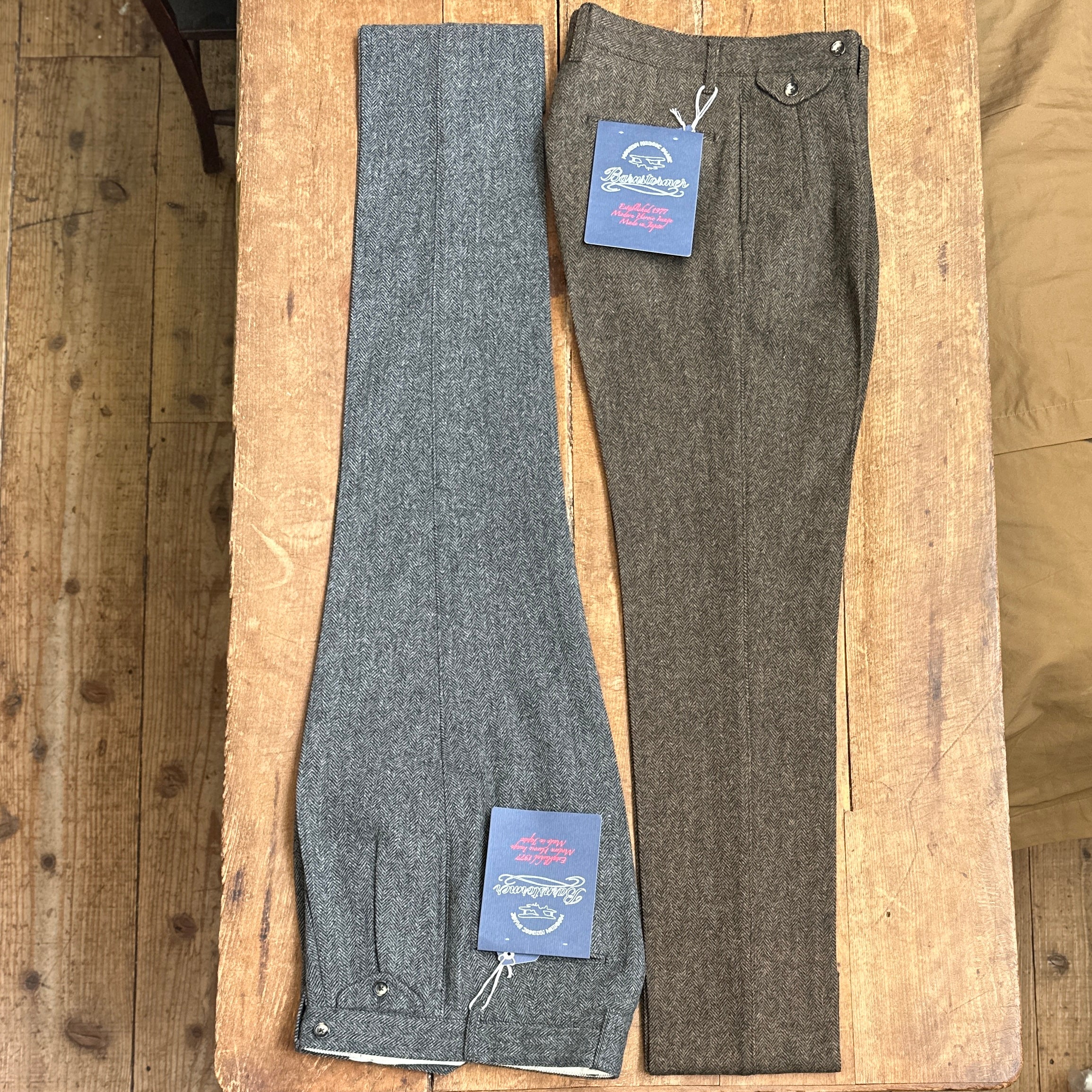 1260P Tweed McArthur ヘリンボーンツィードマッカーサー