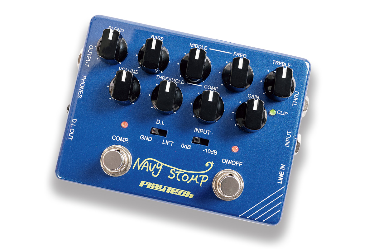 新製品レビュー】PLAYTECH／Navy Stomp 〜 多彩な機能を有するコスパに