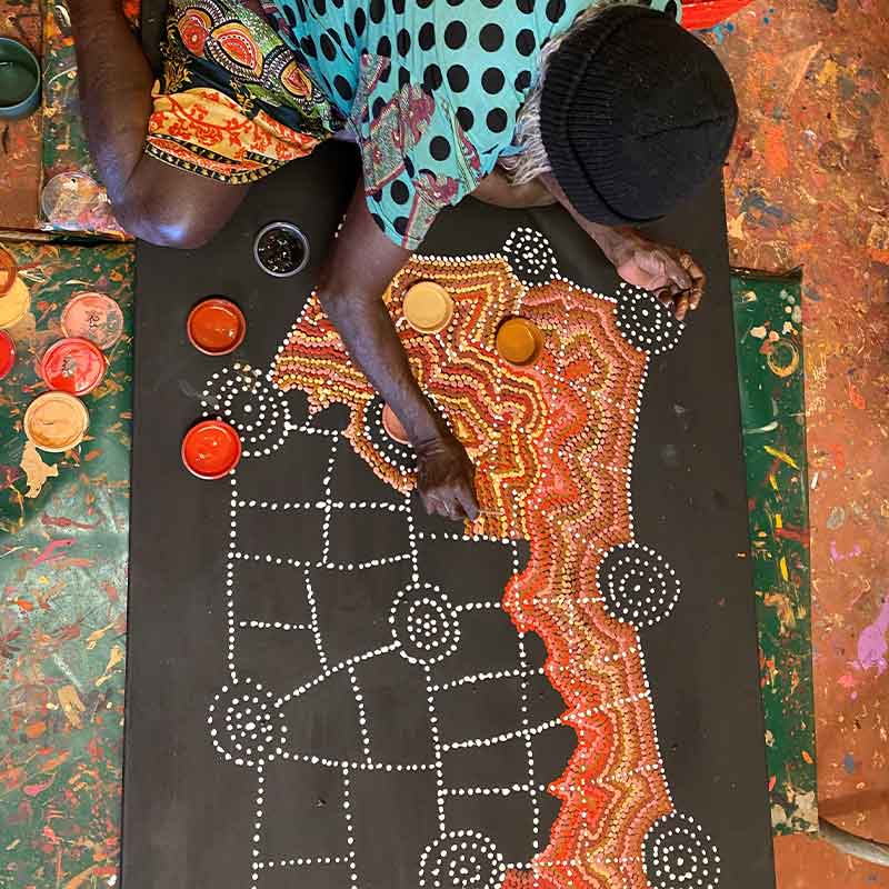 No.0889 / アボリジナルアート | ボー・デコール オンラインショップ