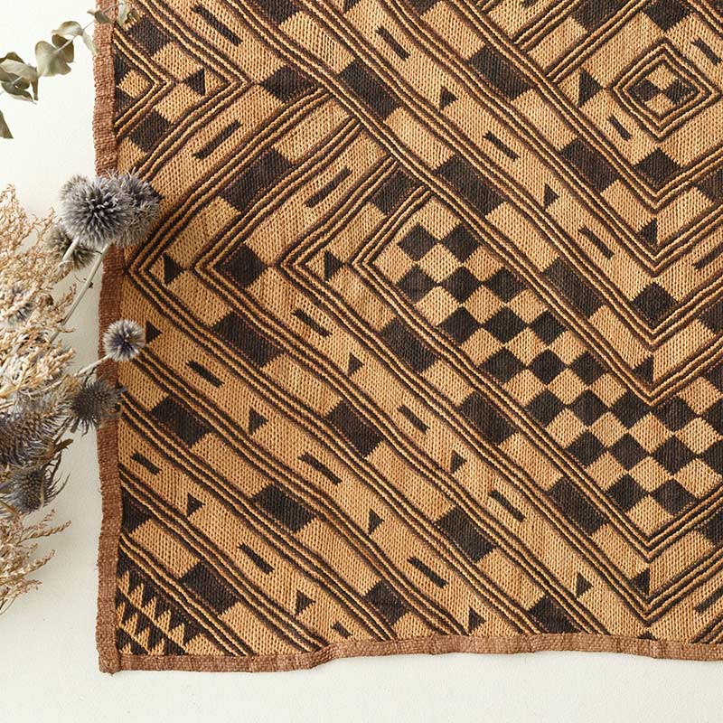 クバ布 / 草ビロード C03 | ボー・デコール オンラインショップ