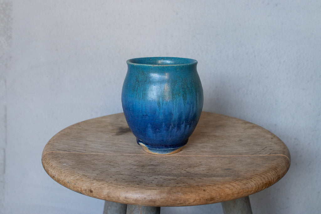 人気作家☆金澤尚宜☆てびねり（モーンガータ）茶碗☆あよお 人気作家