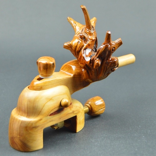 鉄砲根付き　精巧品　昭和　木箱付き ミリタリー趣味ショップ kampfbataillon カンプバタリオン!!