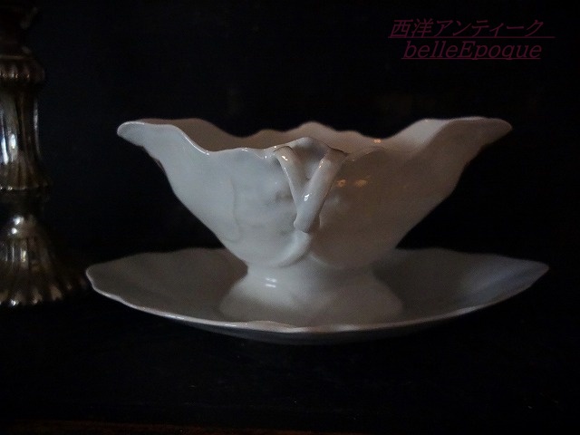 フランスアンティーク ソーシエール 白磁 フランスアンティーク