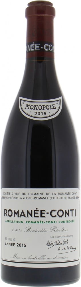 G7430 ROMANEE‐CONTI 2015 ロマネ・コンティ ドメーヌ ド ラ ロマネ