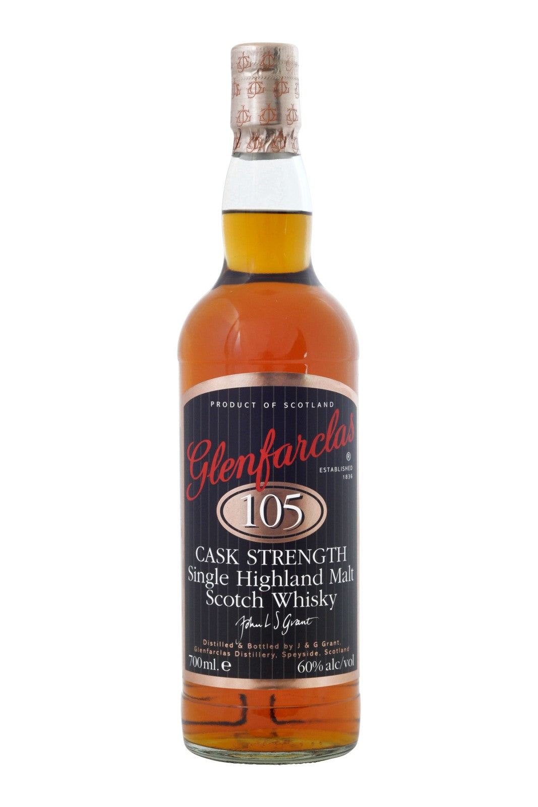 Glenfarclas 105 - Cask Strength Whisky 60% | Bestwhisky.be