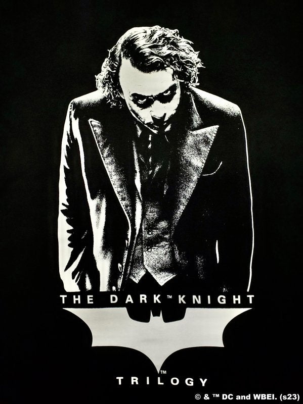 ダークナイト トリロジー/ジョーカー (サプライズ・ブラック) Tシャツ