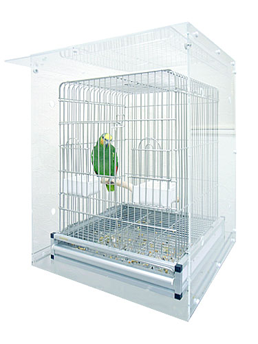 9991520【More Style】アクリルケージケースSLIM・扉ありS/35角